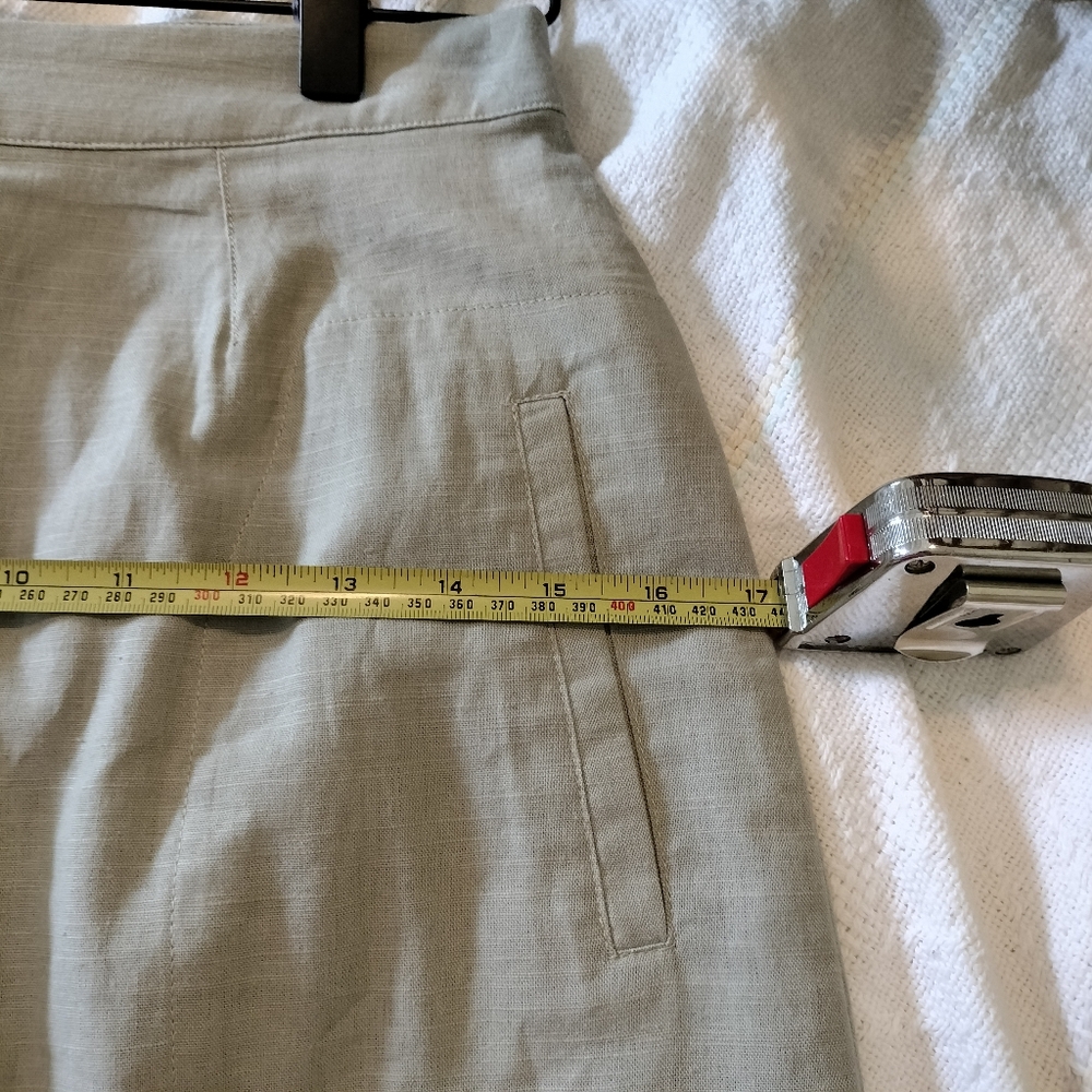 Altar'd‎ State Cotton/Linen Tan Mini Skirt Size Small - Picture 4 of 6